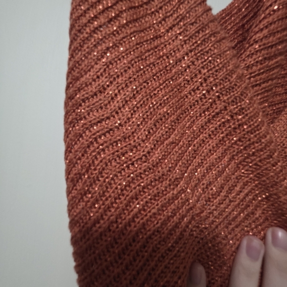 Anthropologie Cowl Neck Bucklr Sweater Tank NWT Large - Picture 5 of 11